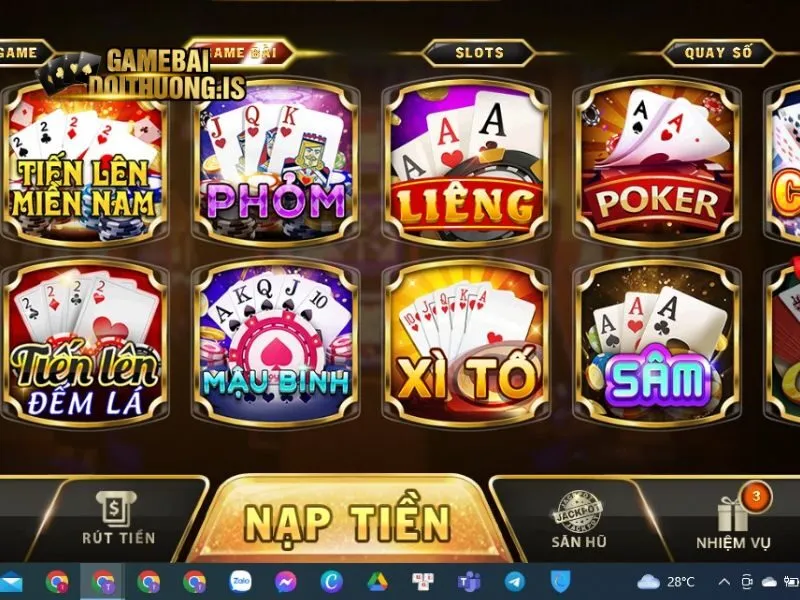 3 đôi thông có thể giúp bạn thắng lớn trong Tiến lên miền Nam