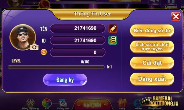 Cách đăng ký tài khoản tại game đổi thưởng 68 Game Bài