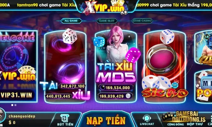 Game bài đổi thưởng Xvip