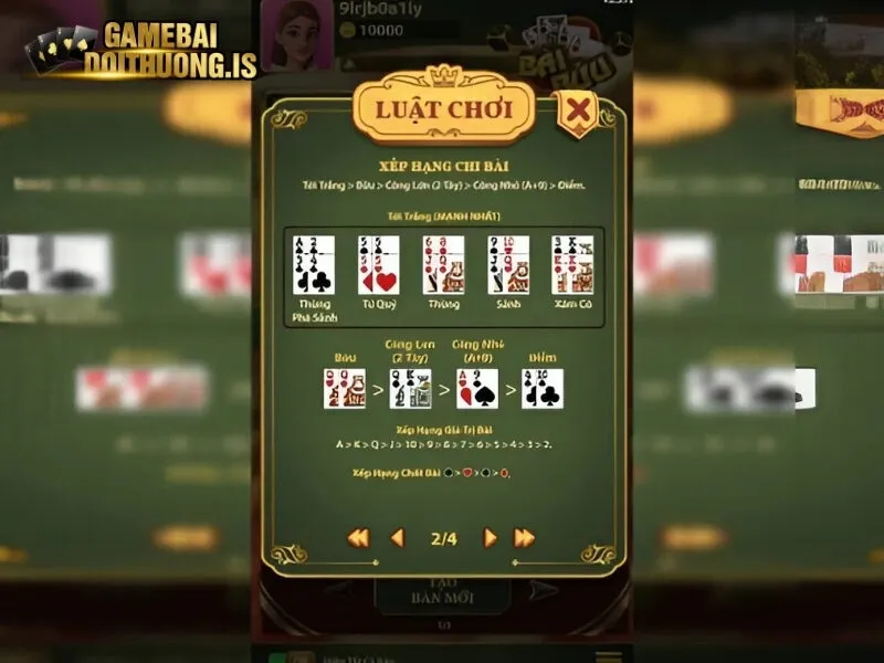 Luật đặt cược và các cửa đặt phù hợp 