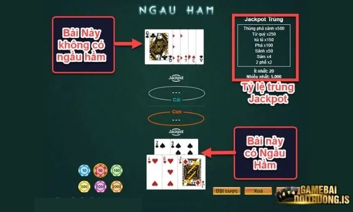 Tụ bài thắng trong Ngầu Hầm