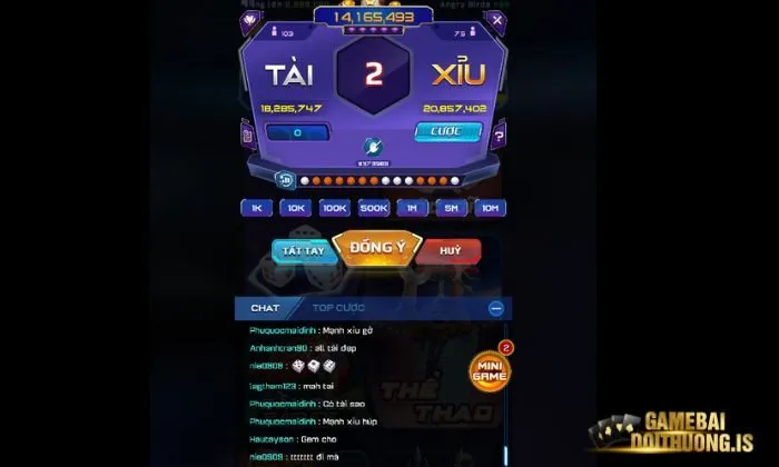 Các kiểu cược Sicbo Ric phổ biến nhất