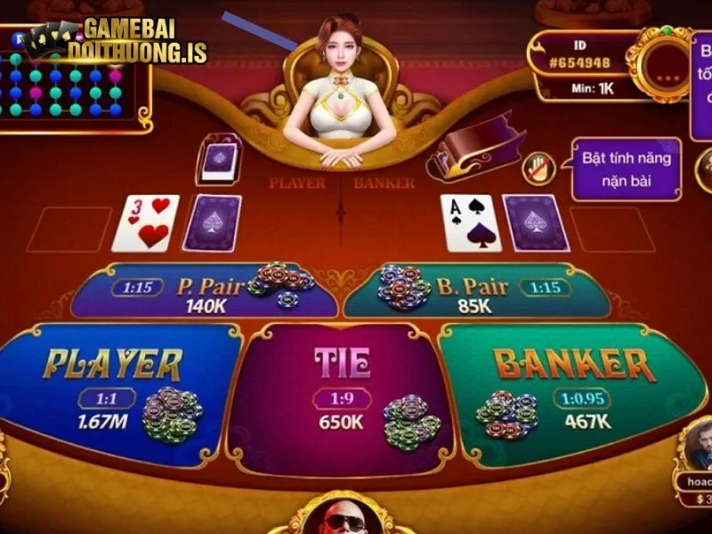 Thông tin chung về game bài Baccarat Win79
