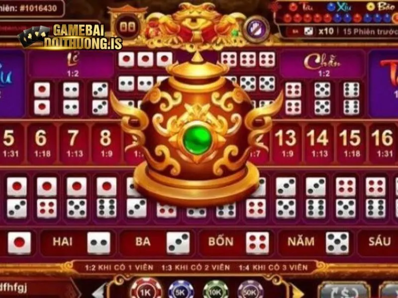 Vào V8 chơi Sicbo Tài phú kiếm thưởng hấp dẫn